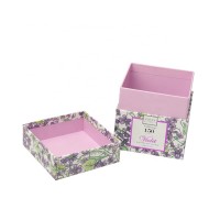 Custom Premium Rigid Paper Aromatherapy Candle Cube Gift Box