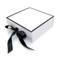 White Gift Packing Custom Paper Box With Magnetic