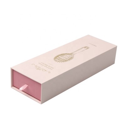 Manufacturer Wholesale Craft Paper Hair Brush Box With Logo