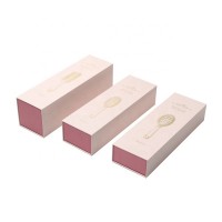 Luxury Customized Sliding Out Hair Brush Drawer Type Gift Cardboard Paper Box Packaging